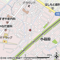滋賀県野洲市小篠原1807周辺の地図
