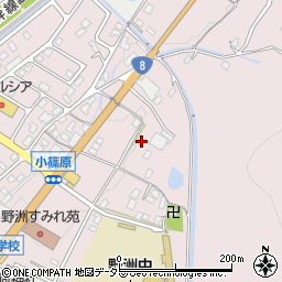 滋賀県野洲市小篠原357周辺の地図