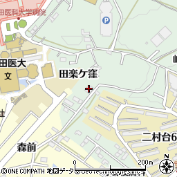 エクセル二村台周辺の地図