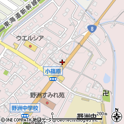 滋賀県野洲市小篠原378周辺の地図
