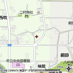 兵庫県丹波篠山市西吹132周辺の地図