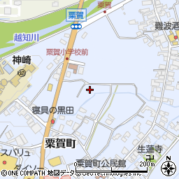 兵庫県神崎郡神河町粟賀町489-2周辺の地図