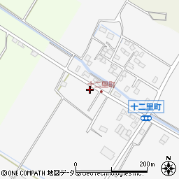 滋賀県守山市十二里町211-3周辺の地図