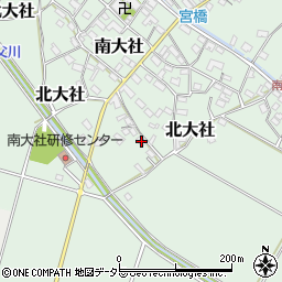 三重県員弁郡東員町南大社854周辺の地図