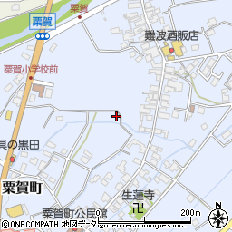 兵庫県神崎郡神河町粟賀町550-1周辺の地図