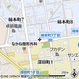 豊田調剤薬局　柿本店周辺の地図