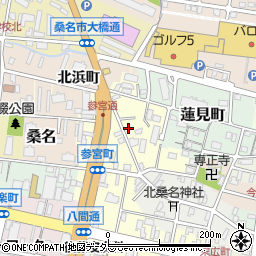三重県桑名市参宮通81周辺の地図