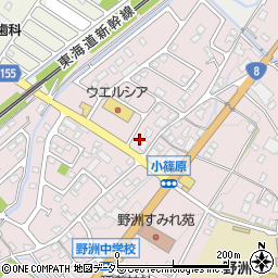 滋賀県野洲市小篠原1600周辺の地図