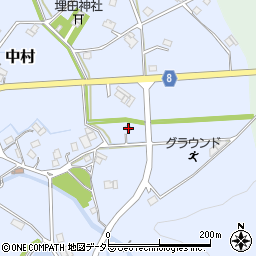 兵庫県神崎郡神河町中村659周辺の地図