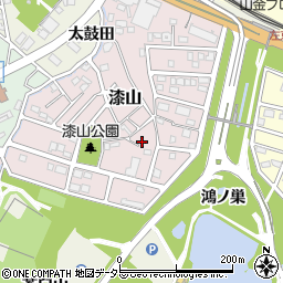 愛知県名古屋市緑区漆山838-3周辺の地図