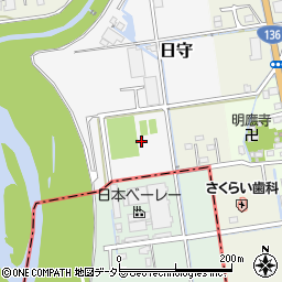 静岡県田方郡函南町日守1330-1周辺の地図