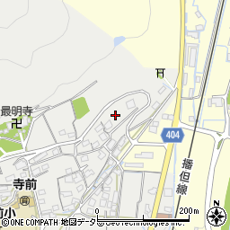 兵庫県神崎郡神河町寺前301周辺の地図