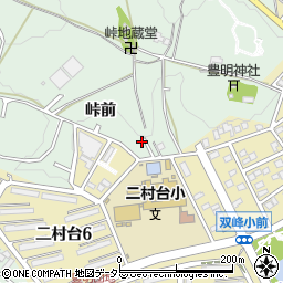 愛知県豊明市沓掛町峠前周辺の地図