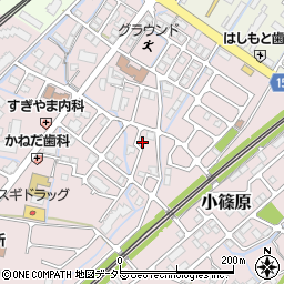 滋賀県野洲市小篠原1750周辺の地図