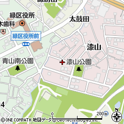 愛知県名古屋市緑区漆山1203周辺の地図