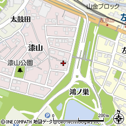 愛知県名古屋市緑区漆山522周辺の地図