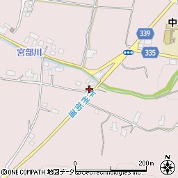 岡山県津山市宮部下1967周辺の地図