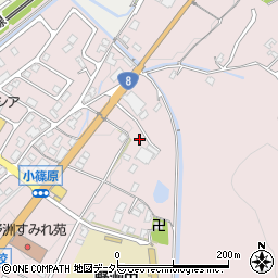 滋賀県野洲市小篠原342周辺の地図