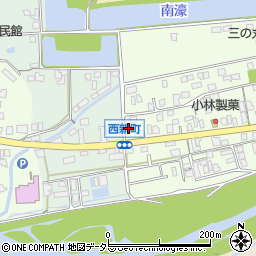 かまどや篠山店周辺の地図