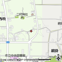 兵庫県丹波篠山市西吹129周辺の地図