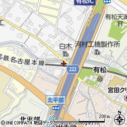 愛知県名古屋市緑区四本木1002周辺の地図