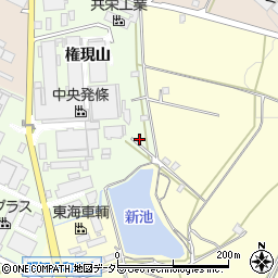 愛知県みよし市福田町権現山29-157周辺の地図