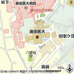 藤田保健衛生大学 居宅介護支援事業所周辺の地図