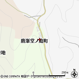 京都府京都市北区鷹峯堂ノ庭町周辺の地図