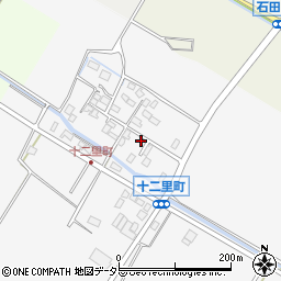 滋賀県守山市十二里町300-1周辺の地図
