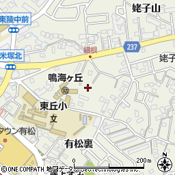 愛知県名古屋市緑区鳴海町有松裏周辺の地図