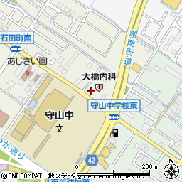 ハーモニー薬局・守山石田店周辺の地図