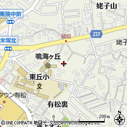 愛知県名古屋市緑区鳴海町（有松裏）周辺の地図