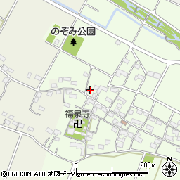 三重県員弁郡東員町瀬古泉944-1周辺の地図