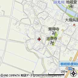 三重県三重郡菰野町田光1499周辺の地図