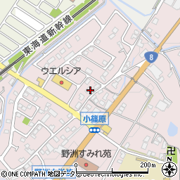 滋賀県野洲市小篠原1603周辺の地図