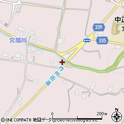 岡山県津山市宮部下1968周辺の地図