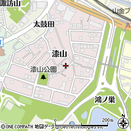 愛知県名古屋市緑区漆山933-2周辺の地図