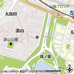 愛知県名古屋市緑区漆山507周辺の地図