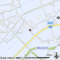兵庫県神崎郡神河町中村752-1周辺の地図