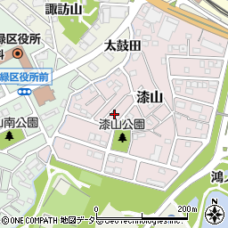 愛知県名古屋市緑区漆山1111周辺の地図