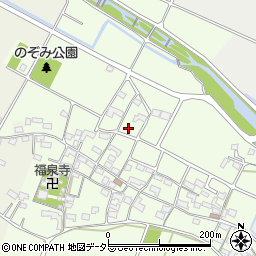 三重県員弁郡東員町瀬古泉965-1周辺の地図