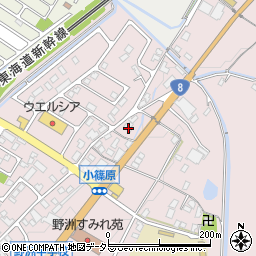 滋賀県野洲市小篠原373周辺の地図