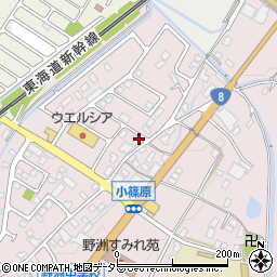 滋賀県野洲市小篠原1604周辺の地図