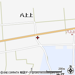 兵庫県丹波篠山市八上上267周辺の地図