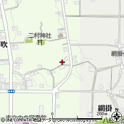 兵庫県丹波篠山市西吹47周辺の地図