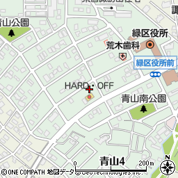 愛知県名古屋市緑区青山周辺の地図