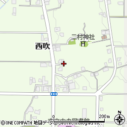 兵庫県丹波篠山市西吹18周辺の地図