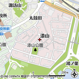 愛知県名古屋市緑区漆山801周辺の地図