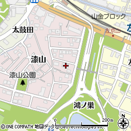 愛知県名古屋市緑区漆山503周辺の地図
