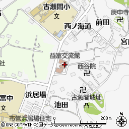豊田市生涯学習センター益富交流館周辺の地図